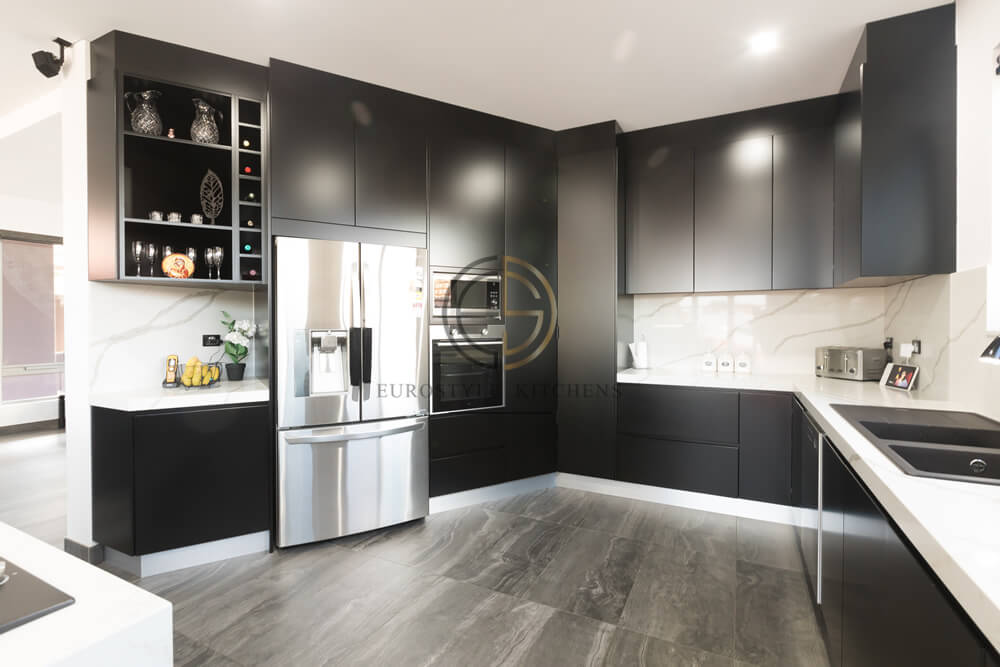 black and white kitchens sydney